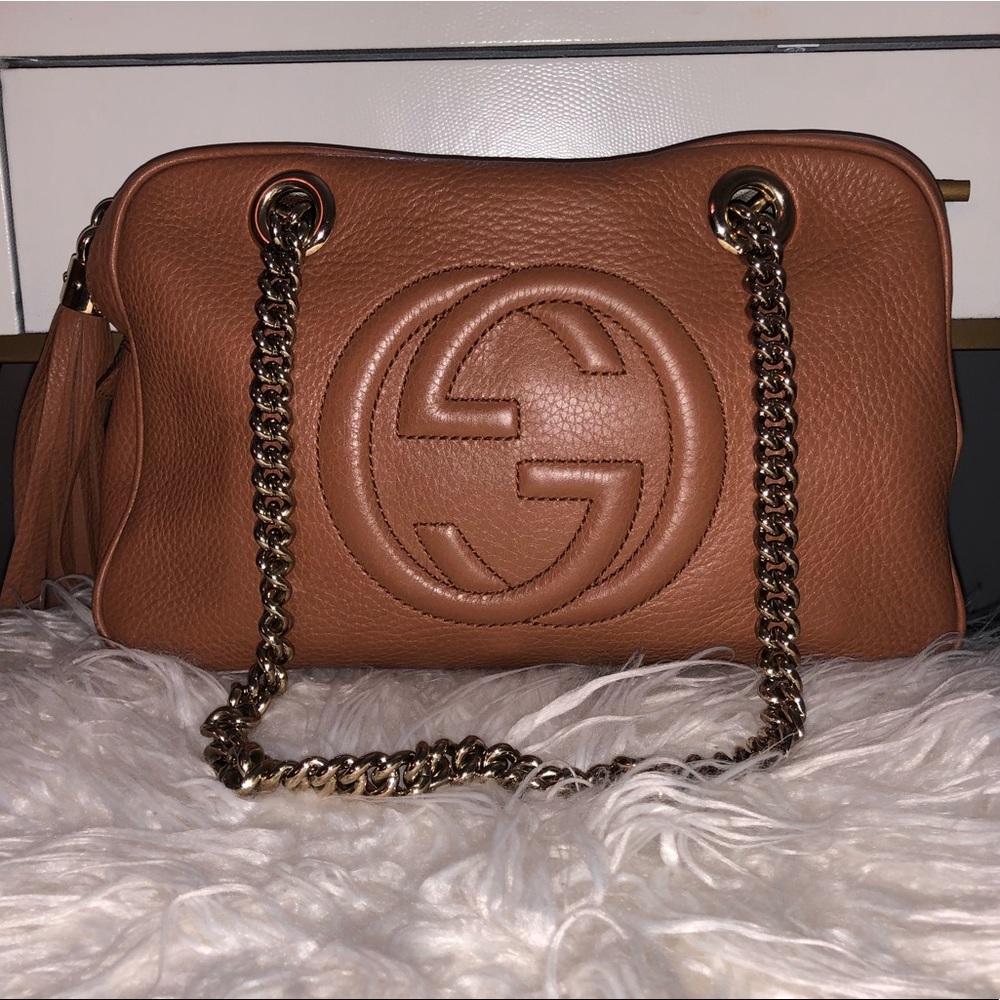Gucci Chain Strap Soho Bag!